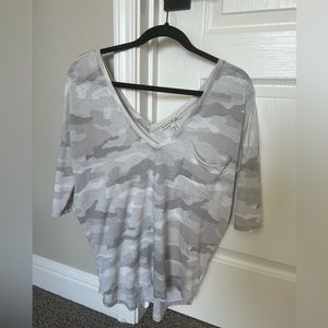 Grey camo tee